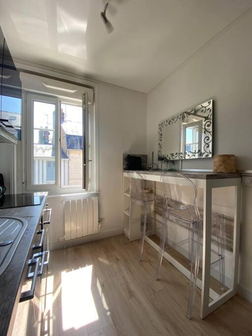 Studio Avec Terrasse A Deauville Exterior photo